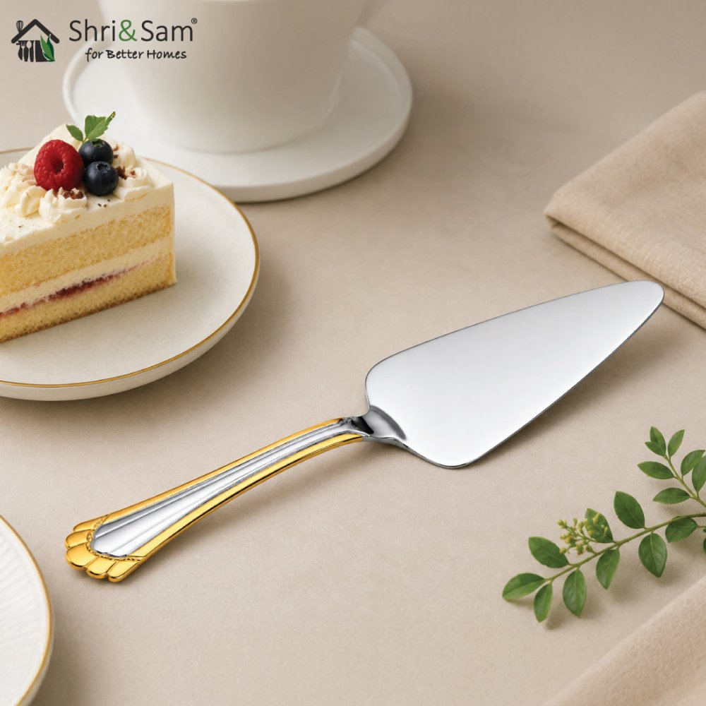 Stainless Steel Cake Server Feather