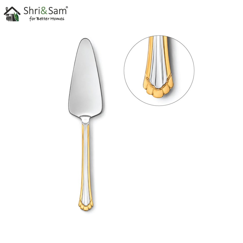 Stainless Steel Cake Server Feather