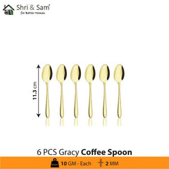 Stainless Steel Cutlery with Champagne Gold PVD Coating Gracy