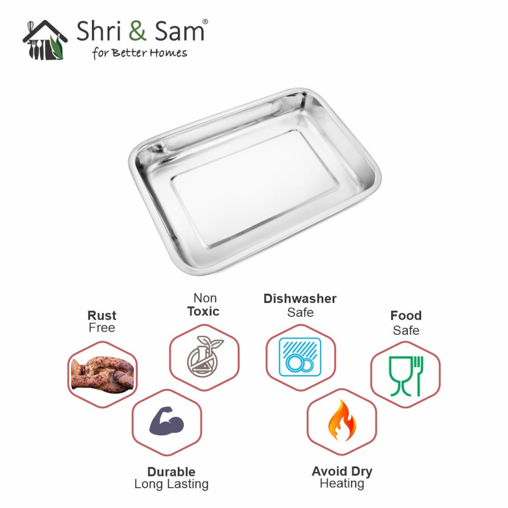 Stainless Steel Lasagna Tray Sugo