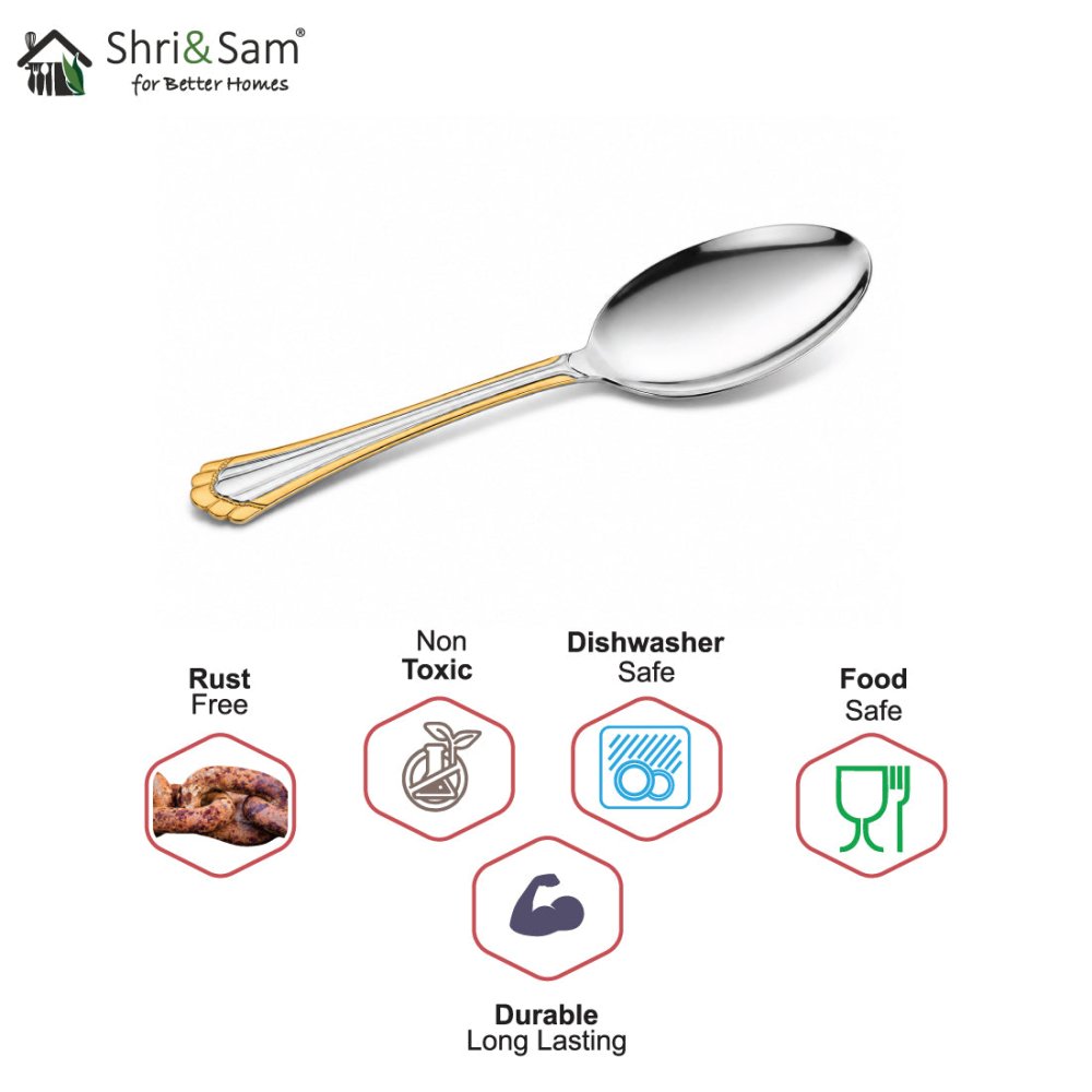 Stainless Steel Rice Server Feather