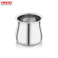 VINOD Stainless Steel Shubham Kalash with 1000 ml Capacity for Ritual Use, Highest Grade Steel and Tough Strong Build