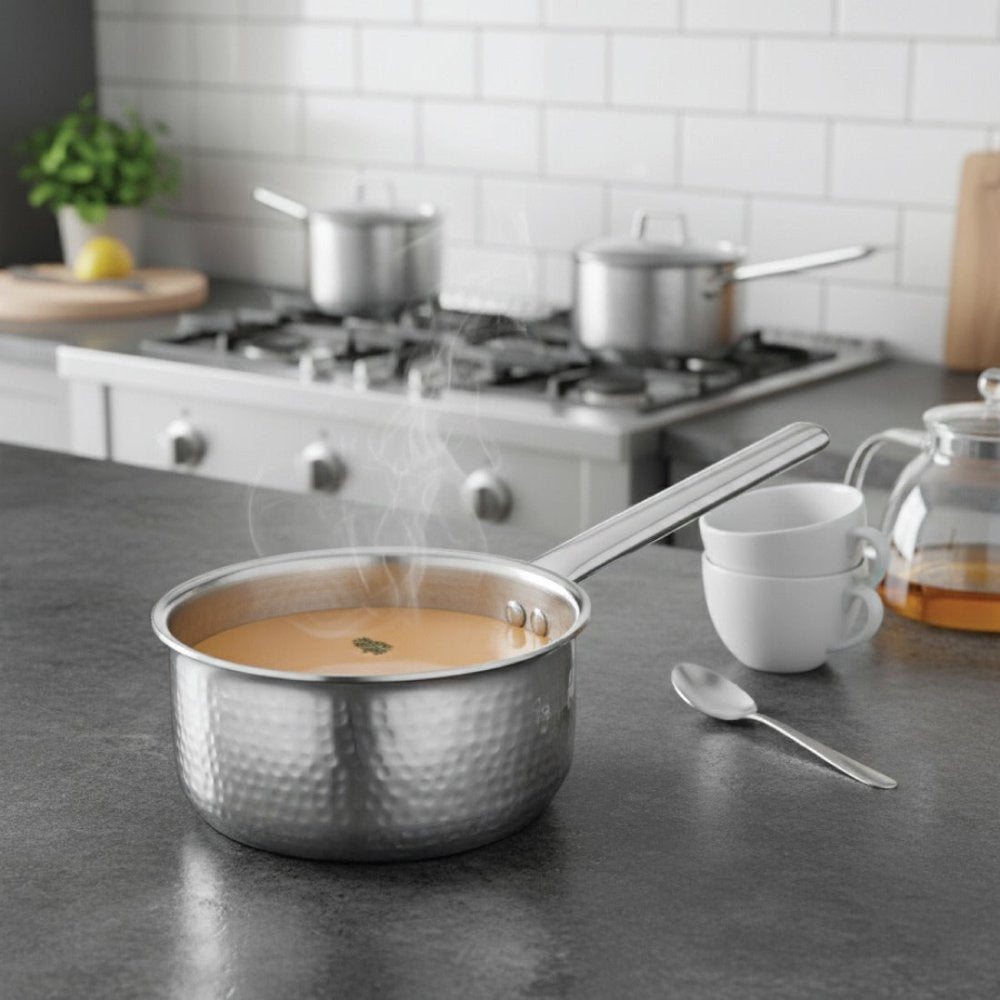 Stainless Steel Triply Hammered Cookware Set of 3 PCS