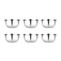 VINOD Stainless Steel Two Tone Bowl Set of 4 Pieces - 100 ml, Highest Grade Steel, Tough Build, Easy to Clean Finish & Rust Free