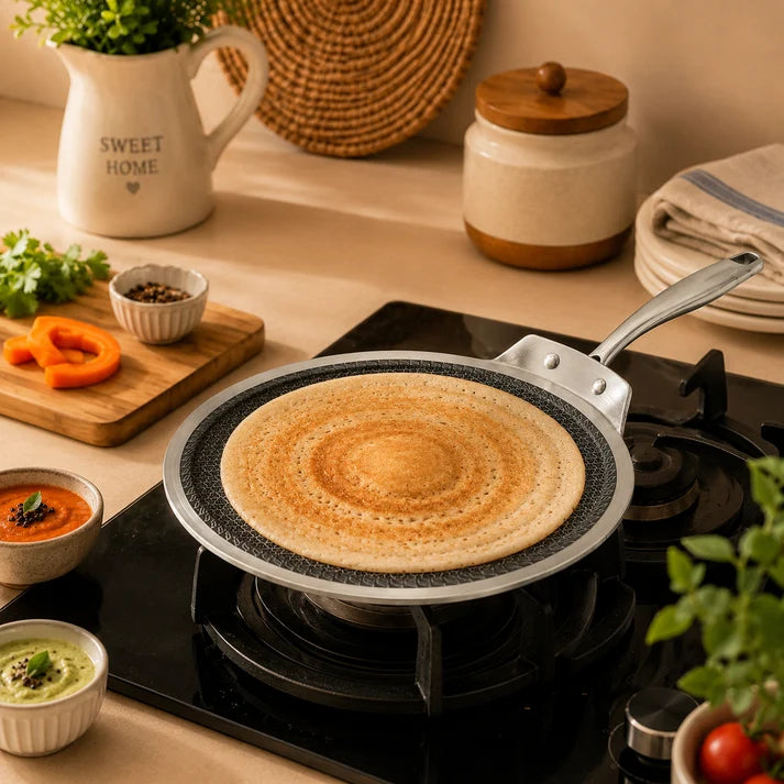 Vinod Platinum SAS PRO Flat Multi Purpose Tawa