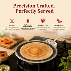 Vinod Platinum SAS PRO Flat Multi Purpose Tawa