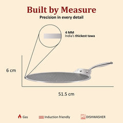 Vinod Platinum SAS PRO Flat Multi Purpose Tawa